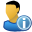 User Male Information Icon 32x32 png
