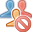 Users Delete 3 Icon 32x32 png