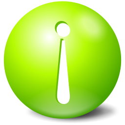 Message Info Green Icon 256x256 png
