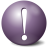 Message Alert Purple Icon
