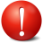 Message Alert Red Icon