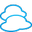 Weather Clouds Icon 32x32 png
