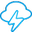 Weather Thunder Icon 32x32 png