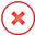 Button Cross Icon 32x32 png
