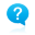 Question Balloon Icon 32x32 png