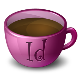 Coffee InDesign Icon 256x256 png