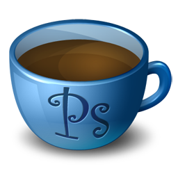 Coffee Photoshop Icon 256x256 png