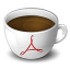 Coffee Acrobat Icon 64x64 png