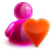 Love Girl Icon 48x48 png