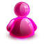 Online Girl Icon 64x64 png