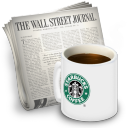 Newsreader Starbucks Icon