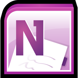 Microsoft Office One Note Icon 256x256 png
