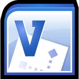 Microsoft Office Visio Icon 256x256 png