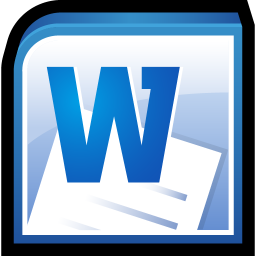 Microsoft Office Word Icon 256x256 png