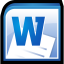 Microsoft Office Word Icon 64x64 png
