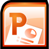 Microsoft Office PowerPoint Icon 96x96 png