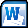 Microsoft Office Word Icon 96x96 png