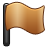 Flag Brown Icon