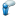 Balloon Blue Icon 16x16 png