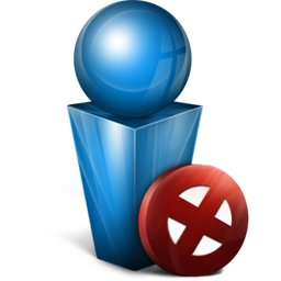 Stop Blue Icon 256x256 png
