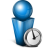 Away Blue Icon 48x48 png
