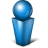 Messenger Blue Icon 48x48 png