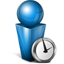 Away Blue Icon 64x64 png