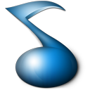 Blue Music Icon