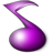 Purple Music Icon