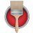 Paint Can with Brush Icon 48x48 png
