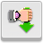 Hand Down Icon