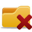 Folder Delete Icon
