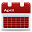 Calendar Selection Month Icon 32x32 png