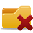 Folder Delete Icon 48x48 png
