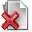 Document Delete Icon 32x32 png