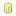 Bullet Database Yellow Icon 16x16 png