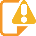 Document Warning Icon 128x128 png