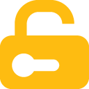 Security Unlock Icon 128x128 png