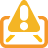 Mail Warning Icon 48x48 png