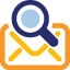 Mail Search Icon 64x64 png