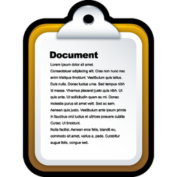 Clipboard Icon 256x256 png