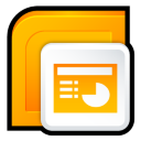 Microsoft Office 2007 PowerPoint Icon - Sleek XP Software Icons ...