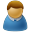 User Male Icon 32x32 png
