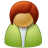 User Female Icon 48x48 png