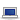 Laptop White Icon