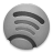 Grey Spotify Icon