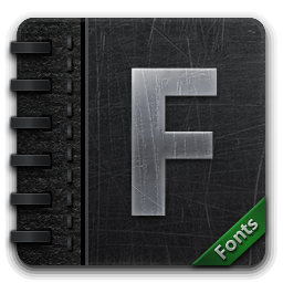 Fontbook Icon 256x256 png