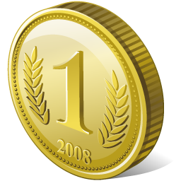 Coin Icon 256x256 png
