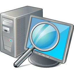 Computer Search Icon 256x256 png