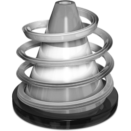 Grey VLC Icon 256x256 png
